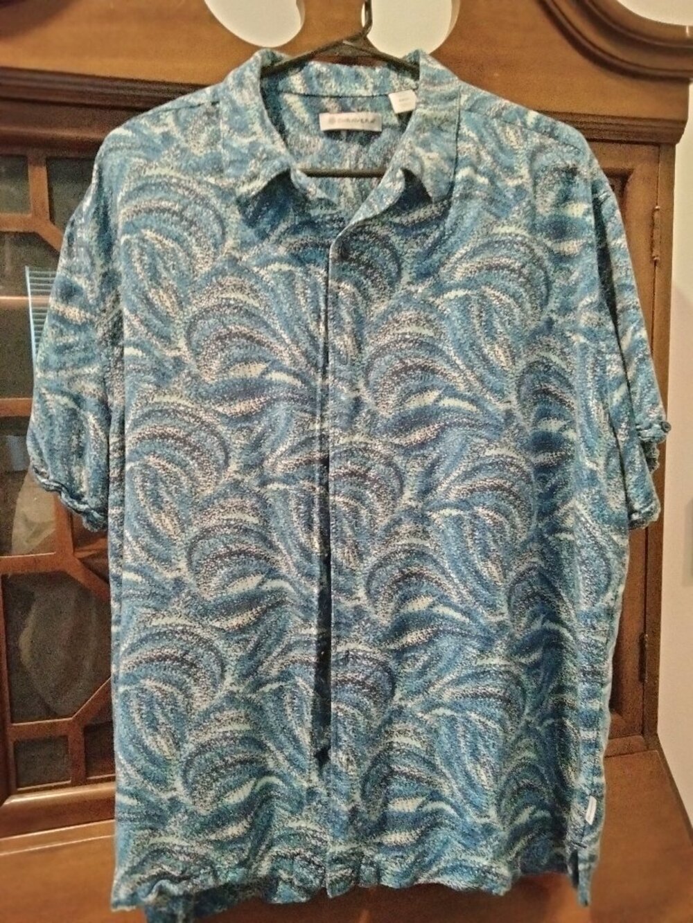 Men's Cubavera XXL Short-Sleeved Shirt